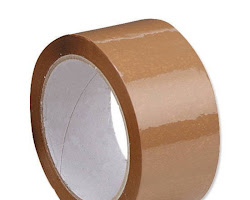 Brown BOPP tape